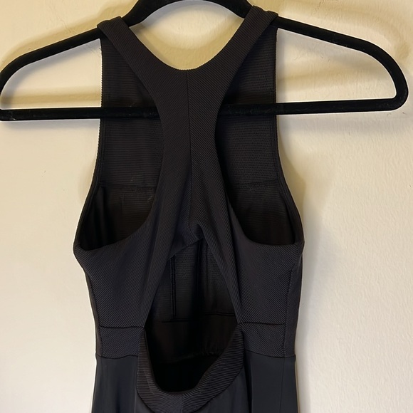 Athleta Black “Winona” UPF 50 Racerback Midi Dress - Picture 5 of 5